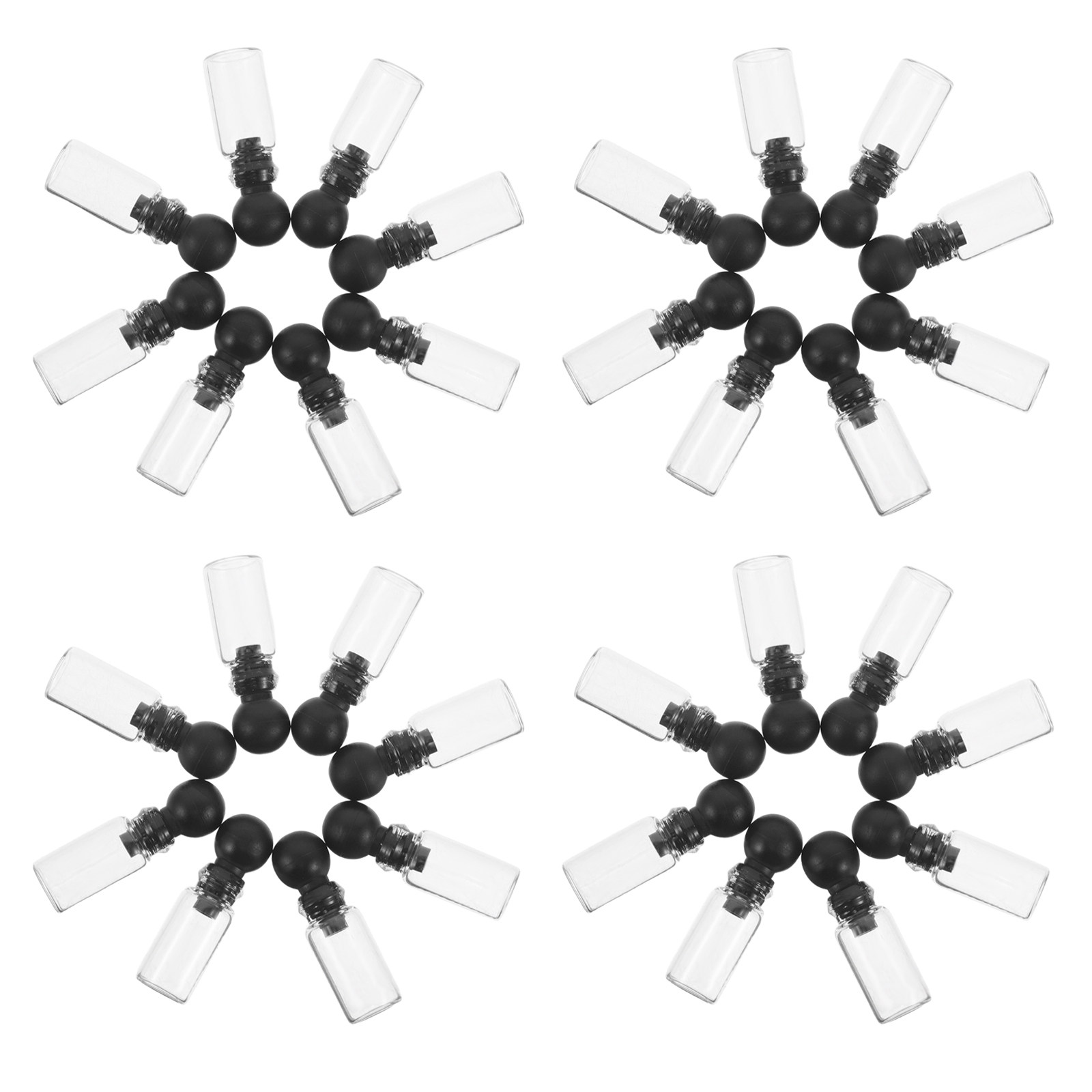 Perfume Fragrance Oil - 150개입 미니 유리 향수 샘플 용기,